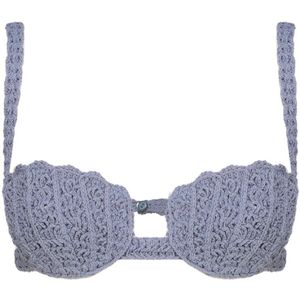 Blumarine, Dames, Ondergoed, Blauw, Maat: S Katoen,