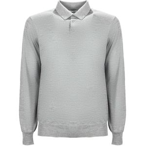 Kangra, Heren, Tops, Grijs, Maat: L Wol,