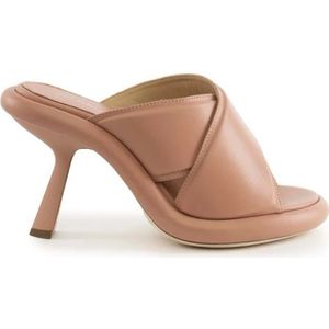 Vic Matié, Dames, Schoenen, Beige, Maat: 39 EU Leer,