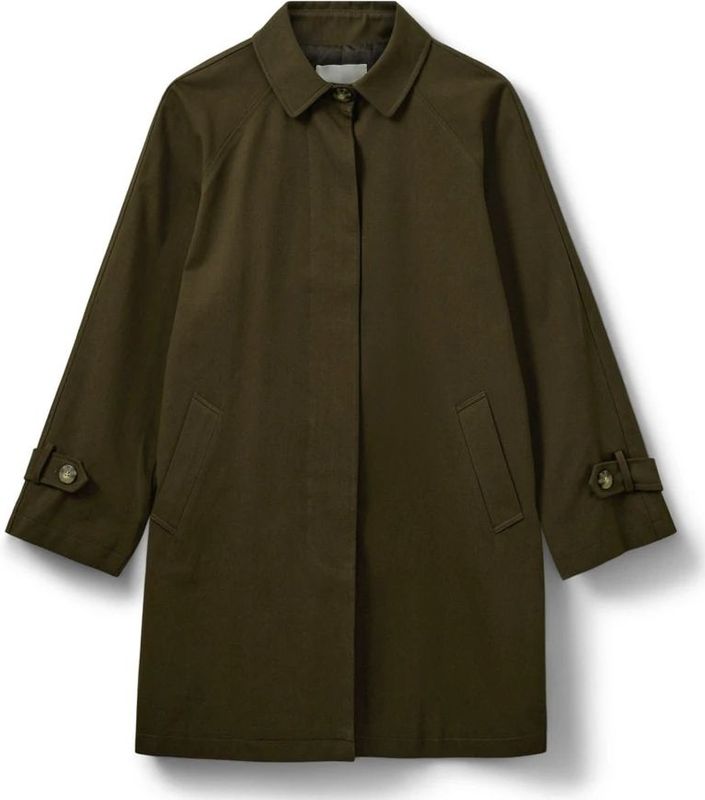 Sofie Schnoor - Filippasw Coat - Oversized Jas - Bruin - Katoen