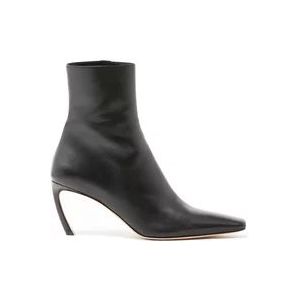 Lanvin Stijlvolle Enkellaarzen Fwbosi08Napap2310 , Black , Dames , Maat: 37 EU