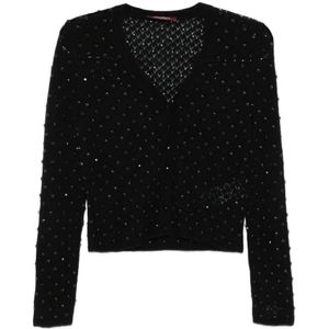 Max Mara, Dames, Truien, Zwart, Maat: M