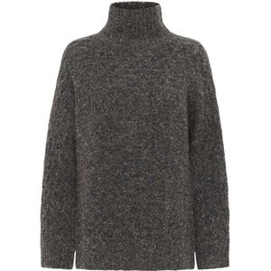 InWear, Dames, Truien, Grijs, Maat: XL Wol,