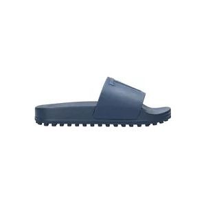 Tod's Slide Sandalen Blauw , Blue , Heren , Maat: 41 EU