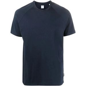 Aspesi, Heren, Tops, Blauw, Maat: M Katoen,