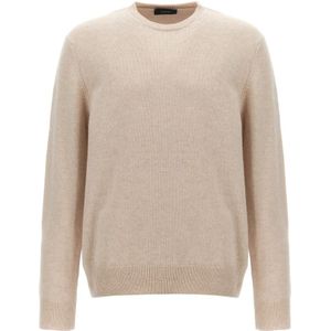 Zanone, Heren, Truien, Beige, Maat: L Wol,