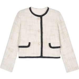 Ba&Sh, Dames, Jassen, Beige, Maat: S Katoen,