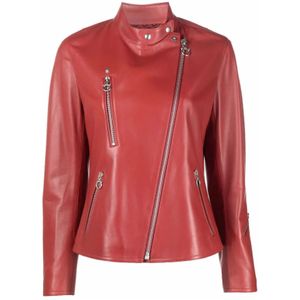 Ferragamo, Dames, Jassen, Rood, Maat: XL Zijde,