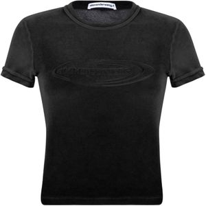 Alexander Wang, Dames, Tops, Zwart, Maat: S