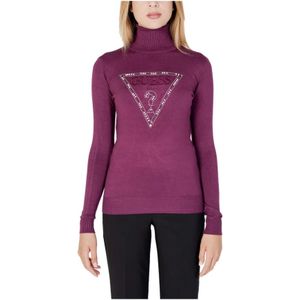 Guess, Dames, Truien, Paars, Maat: XS
