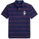 Custom slim fit poloshirt met stitching