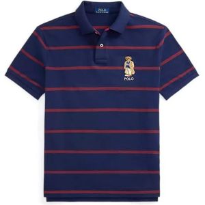 Custom slim fit poloshirt met stitching