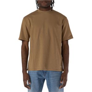 Amish, Heren, Tops, Bruin, Maat: L Katoen,