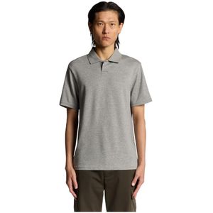 Lyle & Scott, Heren, Tops, Grijs, Maat: S Leer,