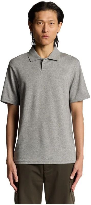 Lyle & Scott, Heren, Tops, Grijs, Maat: S Leer,