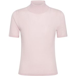 Max Mara, Dames, Truien, Roze, Maat: M Zijde,