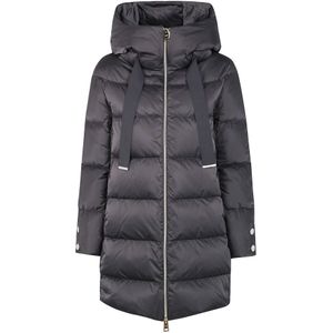 Herno, Dames, Mantels, Grijs, Maat: XL