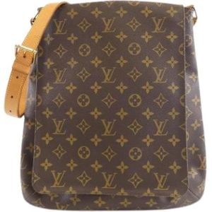 Louis Vuitton Vintage, Dames, Pre-owned, Bruin, Maat: ONE Size