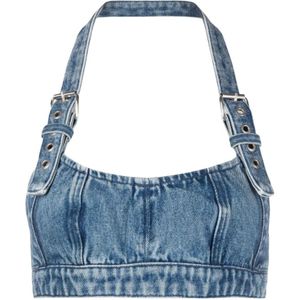 Ambush, Dames, Tops, Blauw, Maat: M Denim,