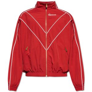 Willy Chavarria, Heren, Sweatshirts & Hoodies, Rood, Maat: M Nylon,