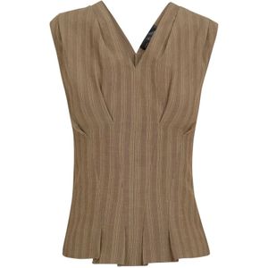 Cortana, Dames, Tops, Bruin, Maat: XS Katoen,