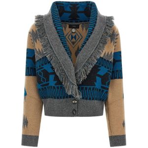 Alanui, Dames, Truien, Veelkleurig, Maat: M Wol,