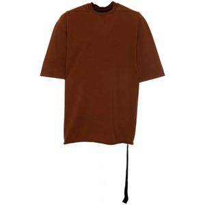 Rick Owens, Heren, Tops, Bruin, Maat: L Katoen,