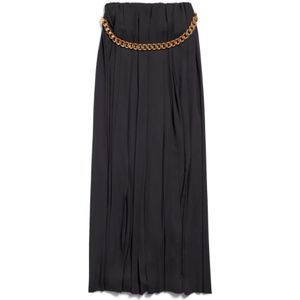 Balenciaga, Dames, Rokken, Zwart, Maat: S Poliester,
