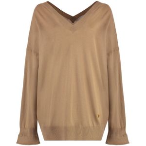 Stella McCartney, Dames, Truien, Bruin, Maat: M Wol,