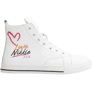 Nikkie - Ada Sneakers Star - Wit - Dames