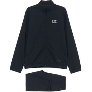Emporio Armani Ea7, Heren, Sport, Blauw, Maat: S Zijde,