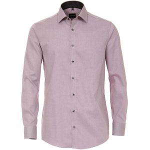 Venti, Heren, Overhemden, Roze, Maat: L Katoen,