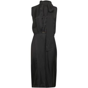 Gucci, Dames, Jurken, Zwart, Maat: S Viscose,