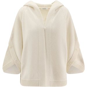 Max Mara, Dames, Truien, Wit, Maat: S Wol,