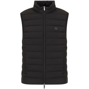 Emporio Armani, Heren, Jassen, Zwart, Maat: XL