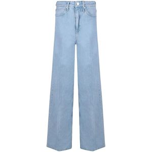 Calvin Klein, Dames, Jeans, Blauw, Maat: W26 L32 Katoen,