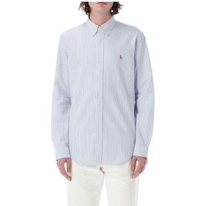 Polo Ralph Lauren, Heren, Overhemden, Wit, Maat: XL Katoen,