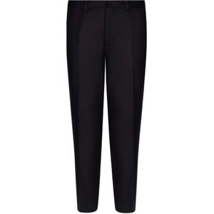 Dolce & Gabbana, Heren, Broeken, Blauw, Maat: XL Wol,