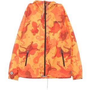 Octopus, Heren, Jassen, Oranje, Maat: XL