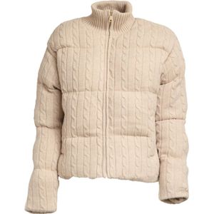 MC2 Saint Barth, Heren, Jassen, Beige, Maat: XS Wol,