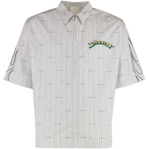 Givenchy, Heren, Overhemden, Wit, Maat: 3XL Katoen,