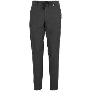 Myths, Heren, Broeken, Grijs, Maat: 2XL Flanel,