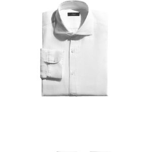 Fay, Heren, Overhemden, Wit, Maat: 4XL Linnen,