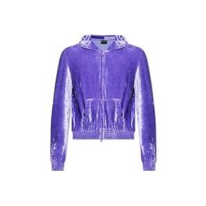 Balenciaga Sweatshirts Hoodies , Purple , Heren , Maat: M