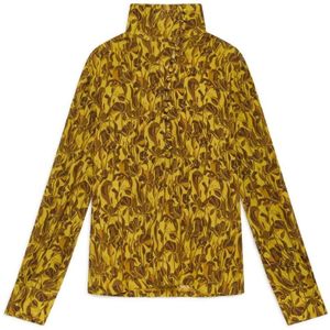Maliparmi, Dames, Blouses & Shirts, Geel, Maat: XS Viscose,