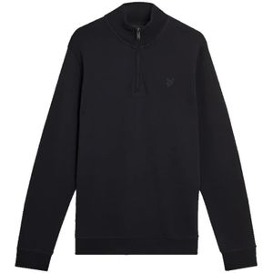 Lyle & Scott, Heren, Sweatshirts & Hoodies, Zwart, Maat: L Katoen,