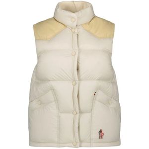 Moncler, Dames, Jassen, Beige, Maat: XS