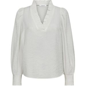 Co'Couture, Dames, Blouses & Shirts, Wit, Maat: XS Viscose,