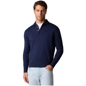 Brooks Brothers, Heren, Truien, Blauw, Maat: S Katoen,