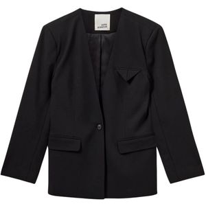 Sofie Schnoor - Amalie - Blazer - Donkerbruin - Casual Snit
